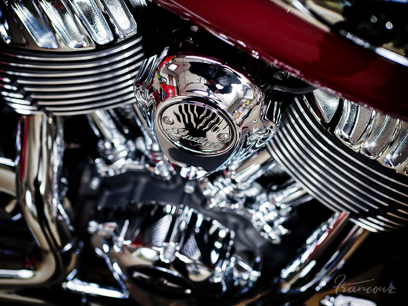 Indian Motorcycle Chief Classic 2014 | Custom Red Candy Red