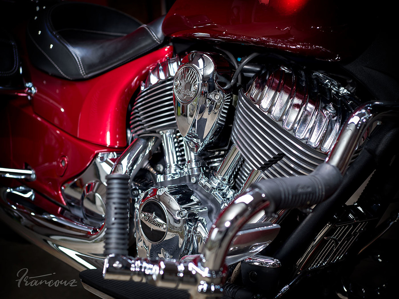 Indian Motorcycle Chief Classic 2014 | Custom Red Candy Red