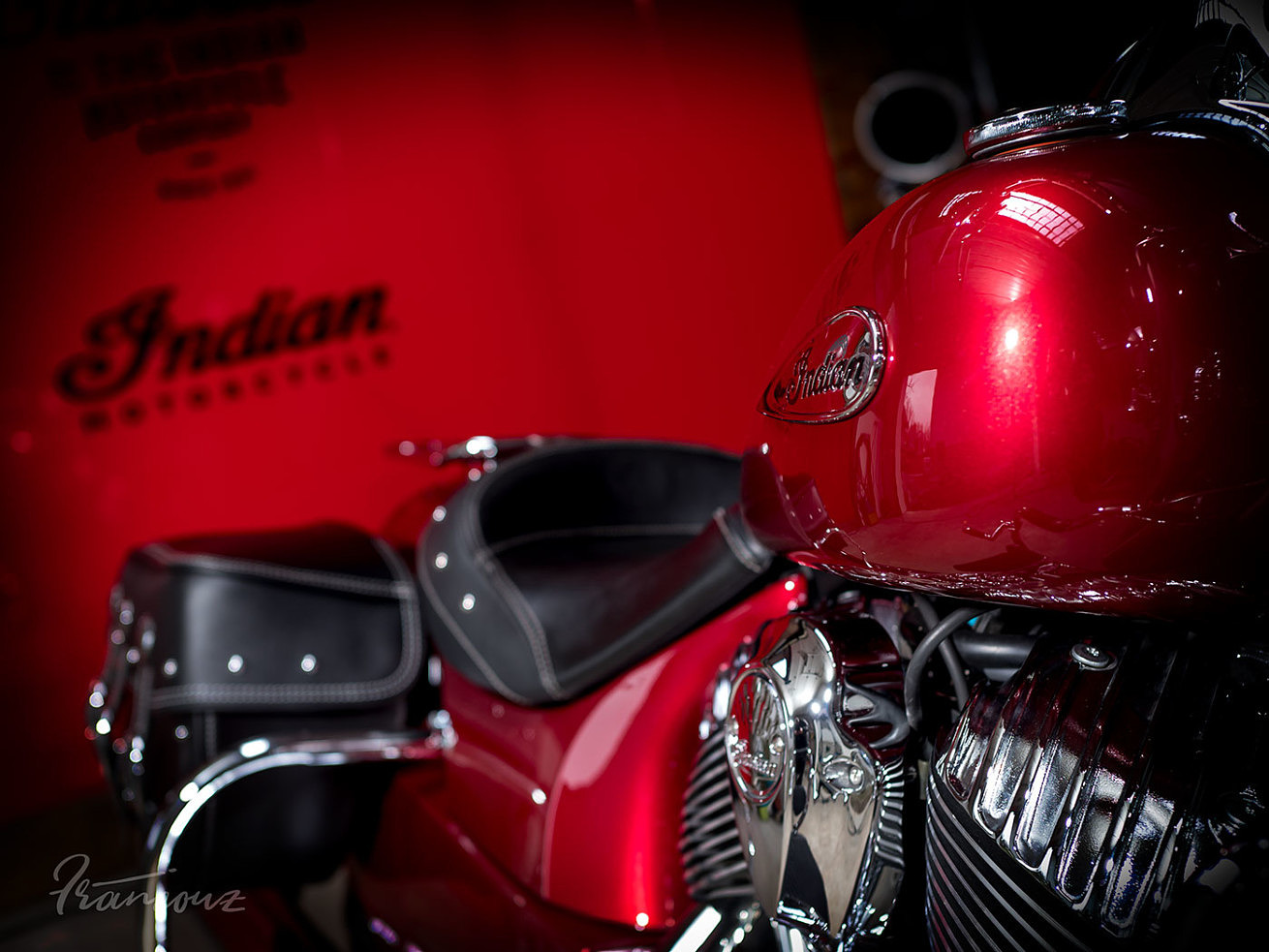 Indian Motorcycle Chief Classic 2014 | Custom Red Candy Red