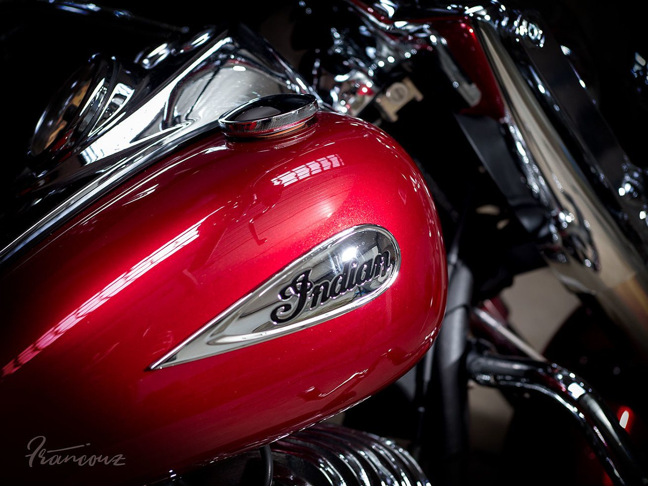 Indian Motorcycle Chief Classic 2014 | Custom Red Candy Red