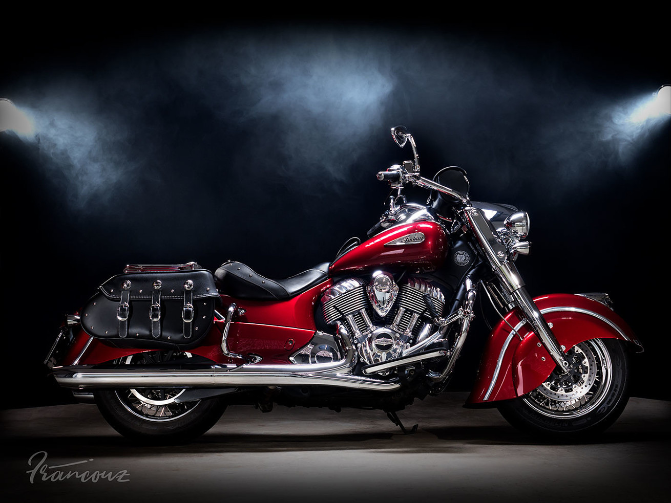 Indian Motorcycle Chief Classic 2014 | Custom Red Candy Red