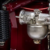 Details view of engine Indian Four 1930