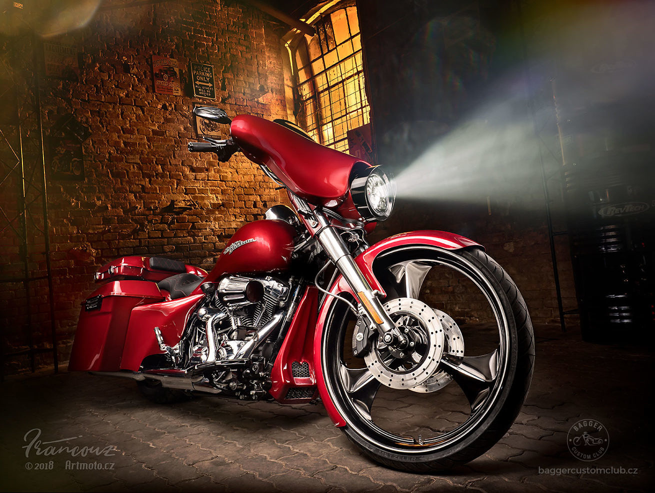Harley Davidson Street Glide 2012. Baggger Dream 1 | Bagger Custom Club, Zbyšek Hazmuka. Photo by ArtMoto © 2018